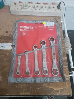 5pc Kennedy Ratchet spanner set 36June25