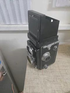 Vintage Rolleiflex camera 117June25