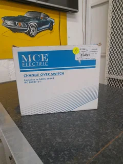 Change over switch 47July25