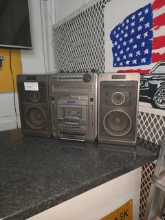 Hitachi stereo cassette recorder 84July25