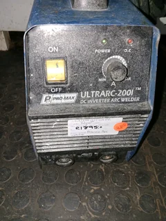 Pro-Max Ultrac-2001 welder 03July25