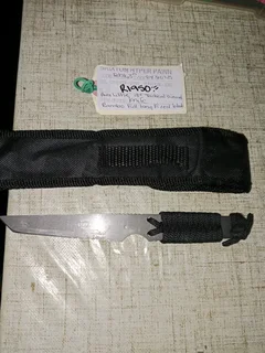 Ava little 13" tactical survival Rambo full tang fixed blade 20Aug25