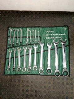 Dual-purpose wrench set 56Aug25