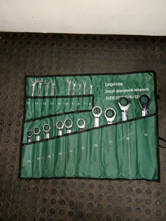 Dual-purpose wrench set 56Aug25