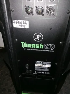 Thrash 215 15inch 1300 powered loudspeaker 01Sep25