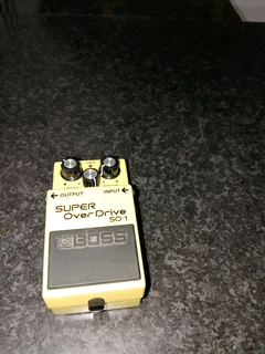 Boss super over drive SD-1 Guitar pedal 45Sep25