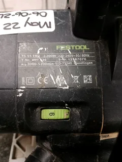 Festool TS55EBQ  plunge saw 132Sep25