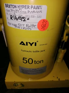 Aiyi 50 Ton hydraulic bottle Jack 83Oct25