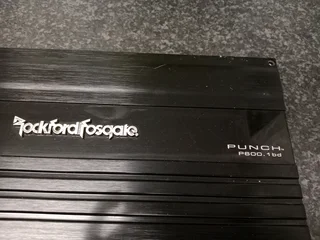Rockford Fosgate Punch P600.1bd. Monoblock 72Nov25