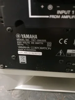 Yamaha 5.1 home cinema speakers 79Nov25