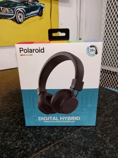 Polaroid digital hybrid headphones 95Nov25