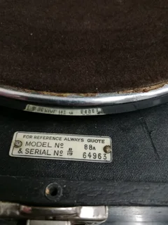 Vintage wind up Grama phone 126Nov25