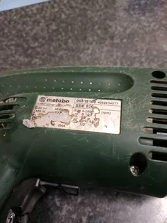 Metabo drill 29Dec25