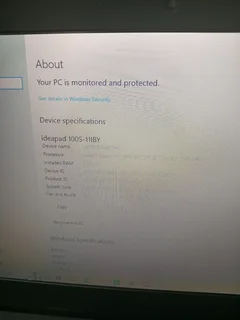 Lenovo laptop with charger 41Dec25