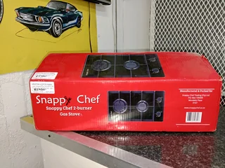 Snappy Chef 2 burner gas stove 02Jan26
