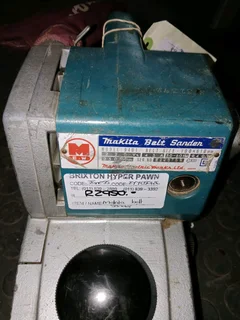 Makita 9401 belt sander 04Jan26