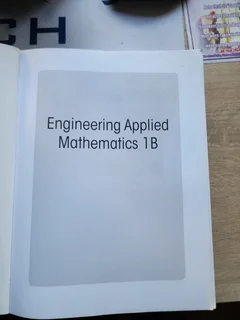 Engineering Applied Mathematics 1B PEARSON