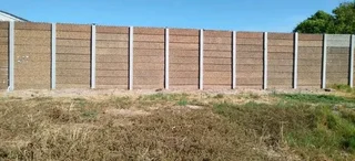 Vibracrete walls and pavers