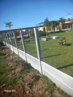 Vibracrete walls and pavers