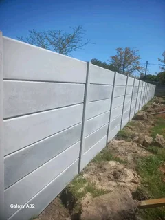 Vibracrete walls and pavers