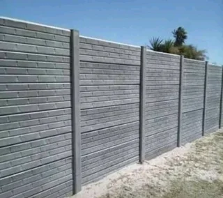 Vibracrete walls and pavers