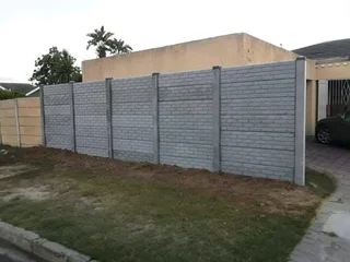 Vibracrete walls and pavers