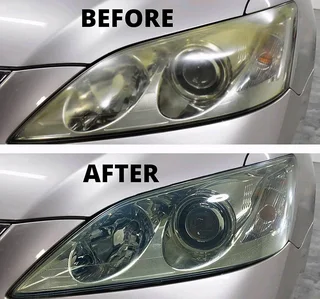 Headlights restoration services