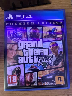 PS4 with 2 controllers and GTA 5