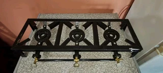 3 plate table top gas stove (24cmx72cm)