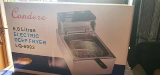 Electric deep fryer- single basket