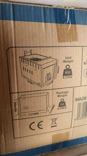 Gas fryer - single basket