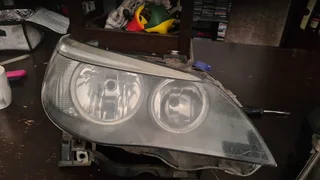 BMW E60 headlights
