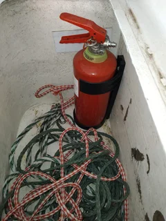 Rubber duck met 90 Mercury enjin