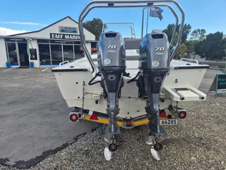 Fusion 19 with 2 x 70HP Yamaha Four Stroke