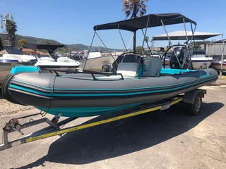 6m Semi -Rigid with 200HP Suzuki Four Stroke (Drive by Wire)