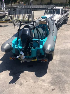 6m Semi -Rigid with 200HP Suzuki Four Stroke (Drive by Wire)