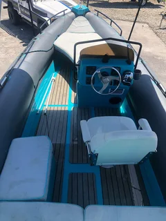 6m Semi -Rigid with 200HP Suzuki Four Stroke (Drive by Wire)