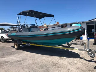 6m Semi -Rigid with 200HP Suzuki Four Stroke (Drive by Wire)