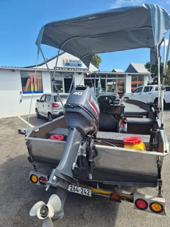 Aluminium 4m (Tinnie) with 40HP Yamaha 2 Stroke