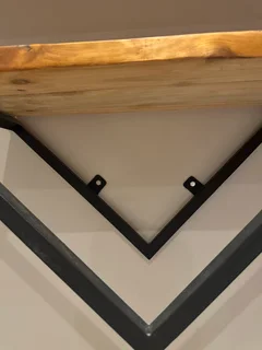 Wooden bookshelf