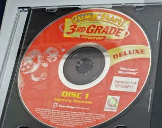 Jump Start 3rd Grade Mystery Mountain with Users Guide Knowledge Adventure CD Age 7-9
