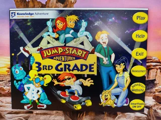 Jump Start 3rd Grade Mystery Mountain with Users Guide Knowledge Adventure CD Age 7-9