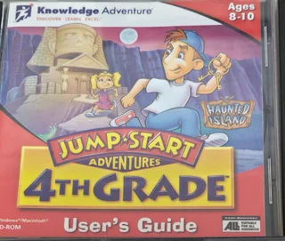 Jump Start 4th Grade Knowledge Adventure cd Age 8-10