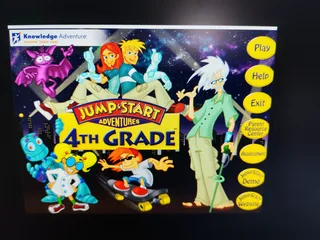 Jump Start 4th Grade Knowledge Adventure cd Age 8-10