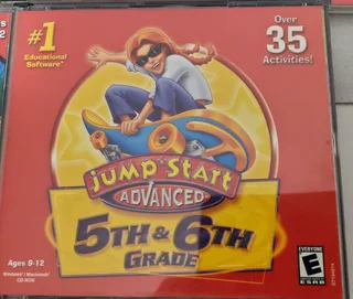 Jump Start Advanced 5 and 6th Grade Knowledge Adventure CD Games for PC [3 X Cd Roms] Egames age 10