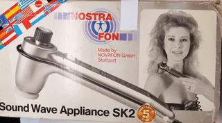 Novafon Nostrafon Electric massager with case (made in Germany)