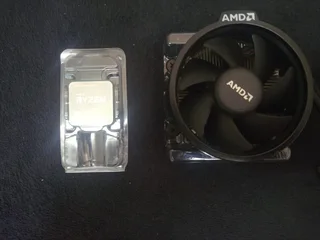 AMD Ryzen 5 4500 with cooler. One year carry in warranty