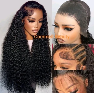 13x4 Lace Frontal hair wig Curly 24inch