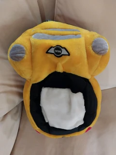 Backpack, MINI, yellow &amp; black, 350x250mm, 160mm zip, ideal for kids.