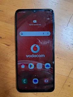 Smartphone, Samsung Galaxy A23, black, Android  14, 4GB RAM, 64GB Storage, 50MP, glass slight crack